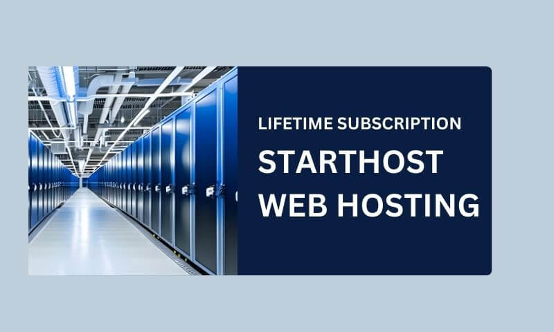 May 2024's, $29 StartHost Web Hosting Lifetime Subscription